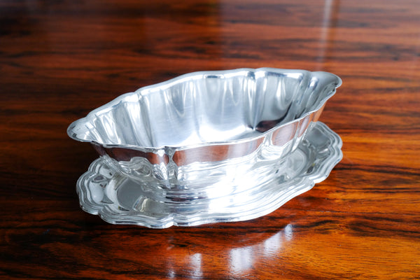 Silver Plated Sauce Boat