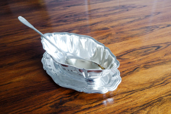 Silver Plated Sauce Boat