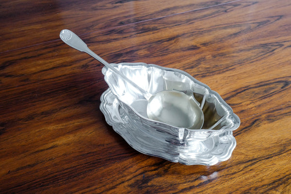 Silver Plated Sauce Boat