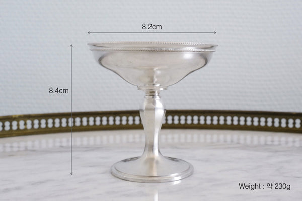 Silver Plated Ice Cream Bowl
