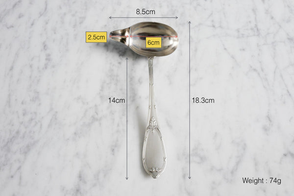 Silver Plated Fat-Skimming Ladle