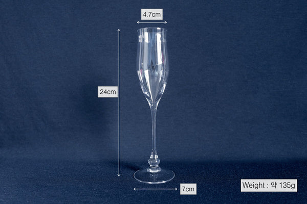 Tulip Crystal Champagne Glass