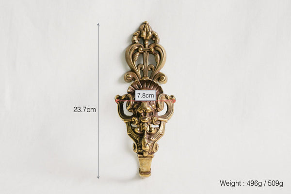 Brass Lion Hook