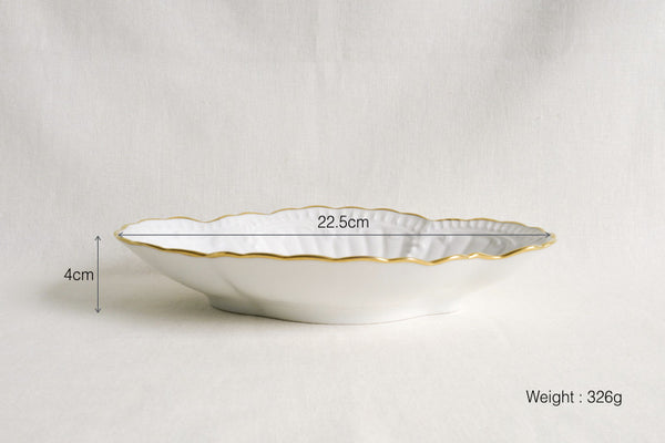 Blanche Oval Plate