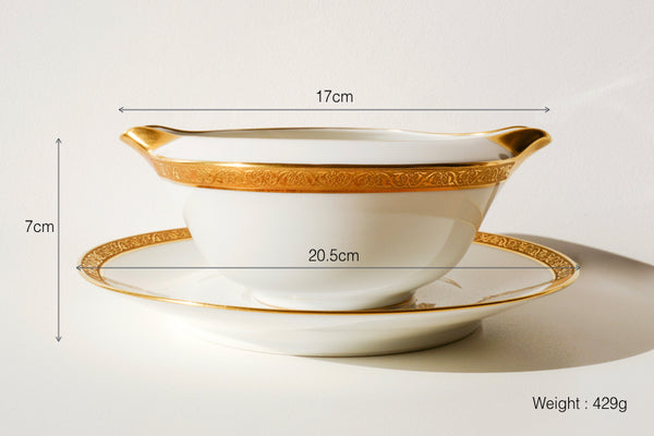 Incrustation Sauce Boat