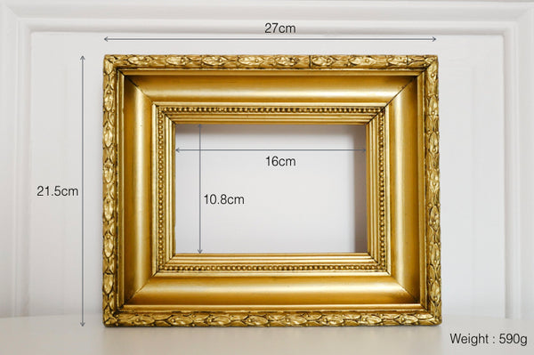 Barbizon Gold Leaf Frame