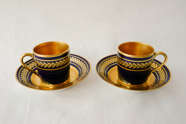 Empire Style Litron Cup & Saucer (Set of 2)