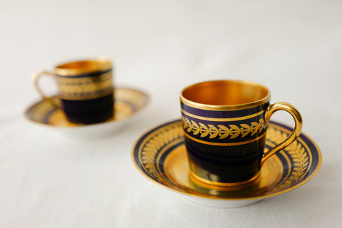 Empire Style Litron Cup & Saucer (Set of 2)