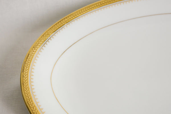 Double Dorure Oval Serving Platter