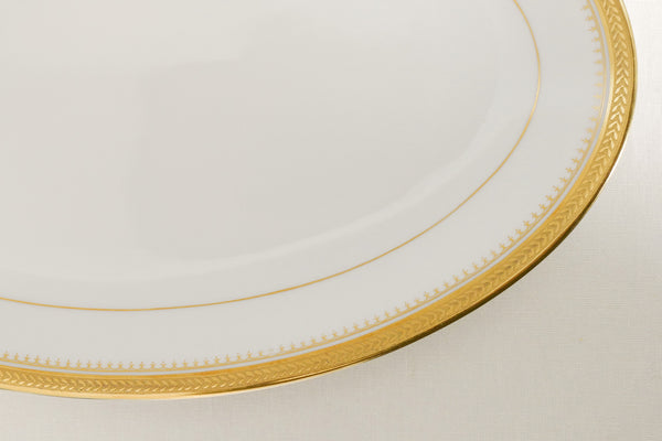 Double Dorure Oval Serving Platter