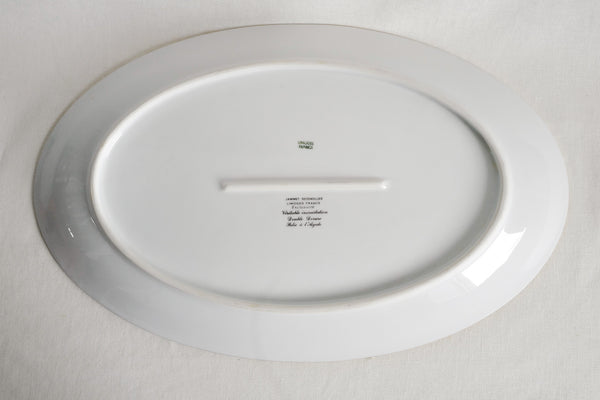 Double Dorure Oval Serving Platter