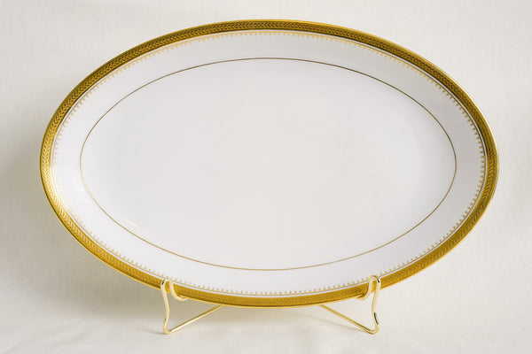 Double Dorure Oval Serving Platter