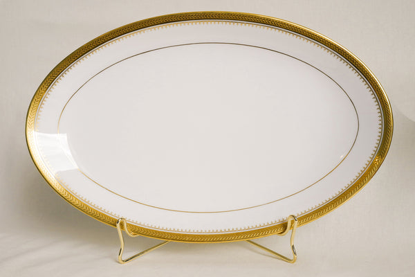 Double Dorure Oval Serving Platter