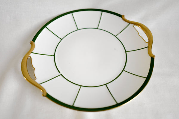 Art Déco Design Cake Serving Plate