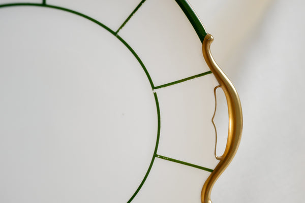 Art Déco Design Cake Serving Plate