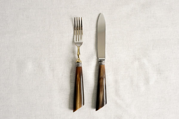 Dessert Cutlery Set (Horn)