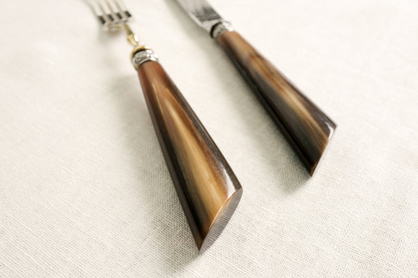 Dessert Cutlery Set (Horn)