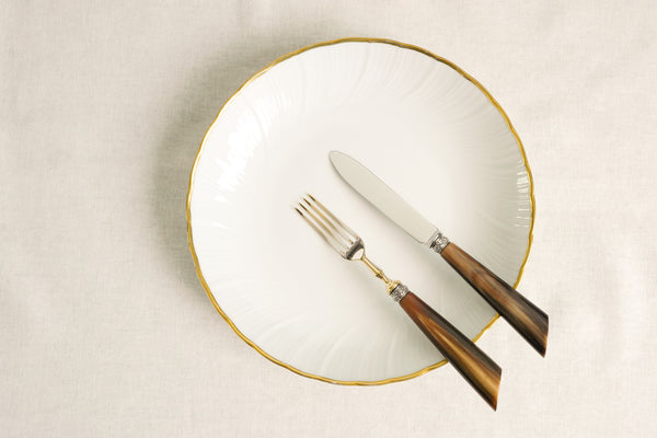 Dessert Cutlery Set (Horn)