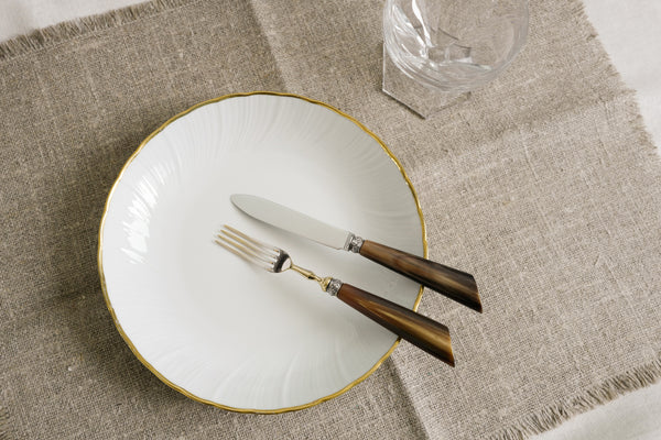 Dessert Cutlery Set (Horn)