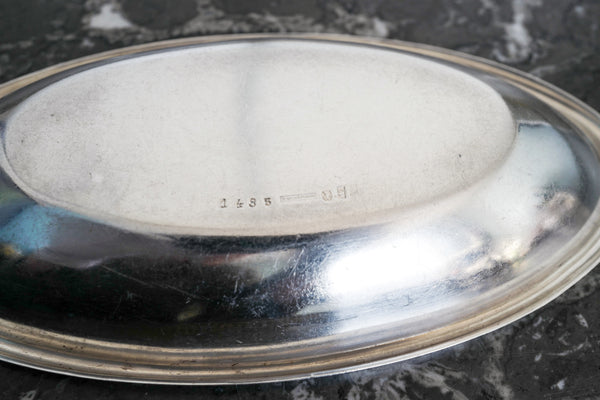 Silver Plated Oval tray
