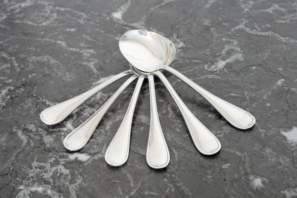 Silver Plated Ice Cream Spoon (Set of 6)