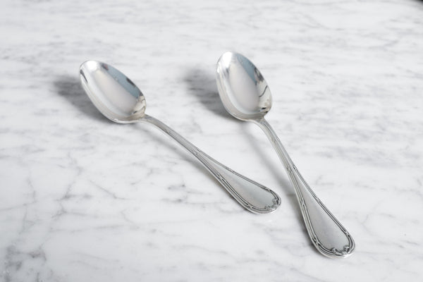 Ribbon Silver Plated Coffee Spoon (Set of 6)