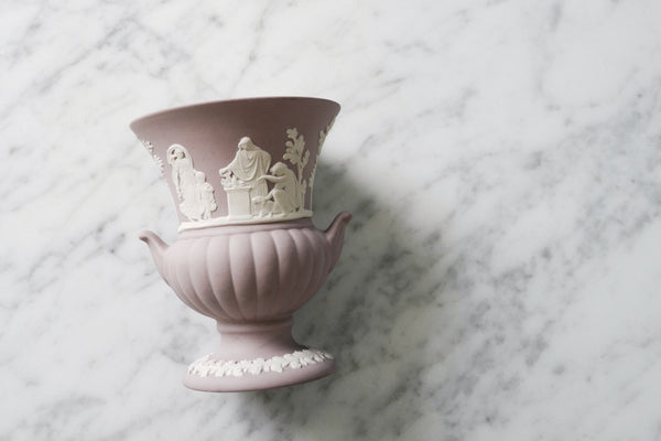Jasperware Miniature Vase (Lilac)