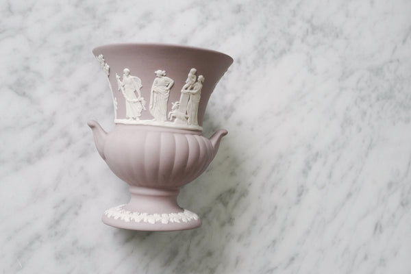 Jasperware Miniature Vase (Lilac)