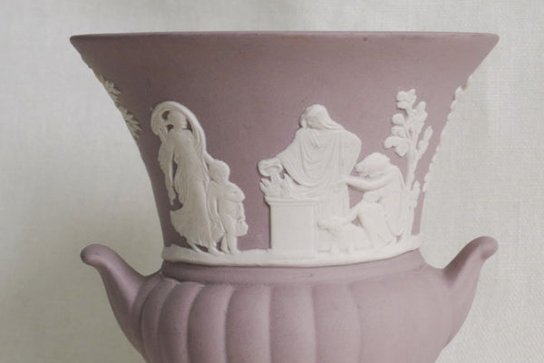 Jasperware Miniature Vase (Lilac)