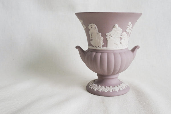 Jasperware Miniature Vase (Lilac)