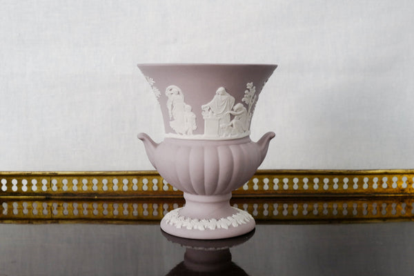 Jasperware Miniature Vase (Lilac)