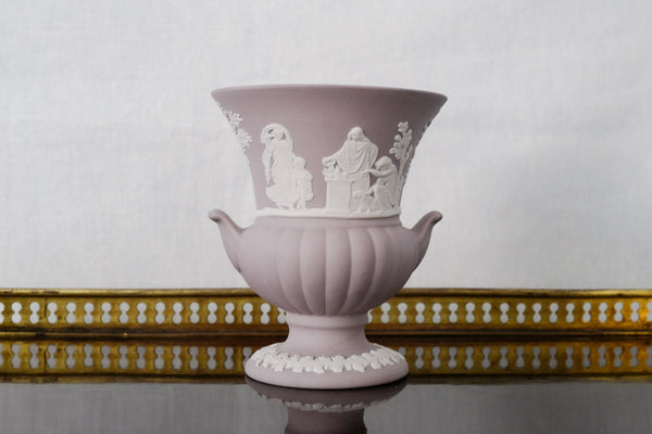 Jasperware Miniature Vase (Lilac)