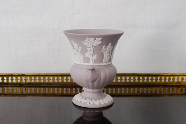 Jasperware Miniature Vase (Lilac)