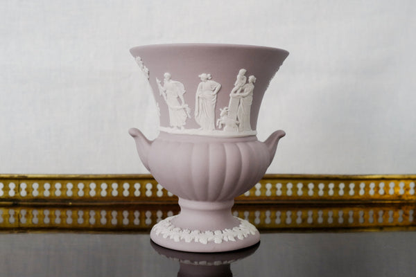 Jasperware Miniature Vase (Lilac)