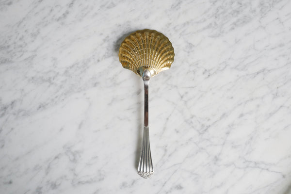 Gold Plated Sterling Silver Berry Server