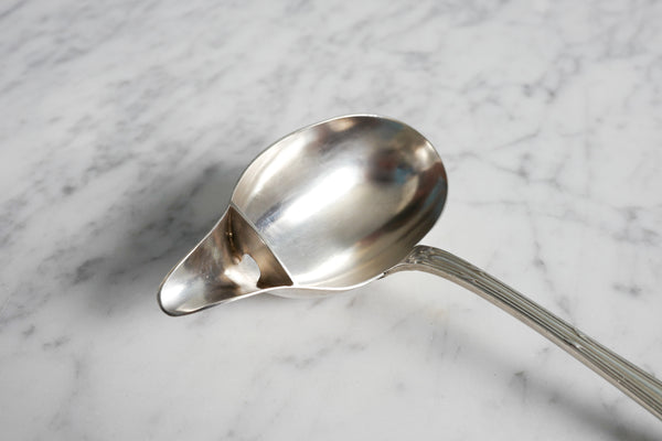 Silver Plated Fat-Skimming Ladle