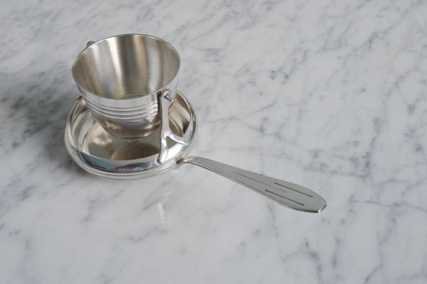 Silver Plated Swing Tea Strainer