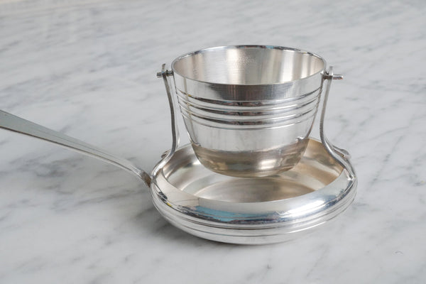 Silver Plated Swing Tea Strainer