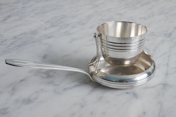 Silver Plated Swing Tea Strainer