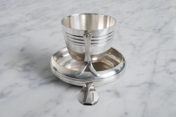 Silver Plated Swing Tea Strainer