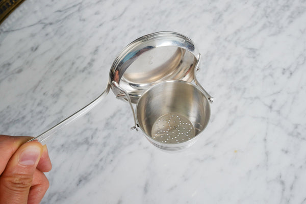 Silver Plated Swing Tea Strainer