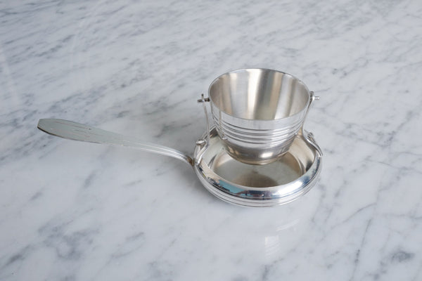 Silver Plated Swing Tea Strainer