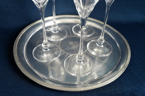 Tulip Crystal Champagne Glass
