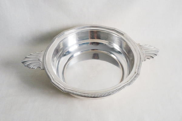 Silver Plated Scalloped Casserole