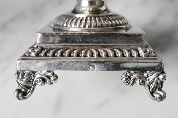 Silver & Crystal Serving bowl (Set of 2)