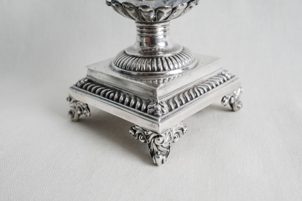 Silver & Crystal Serving bowl (Set of 2)