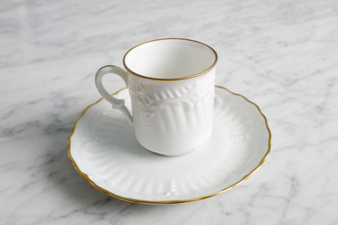 Blanche Coffee Cup & Saucer