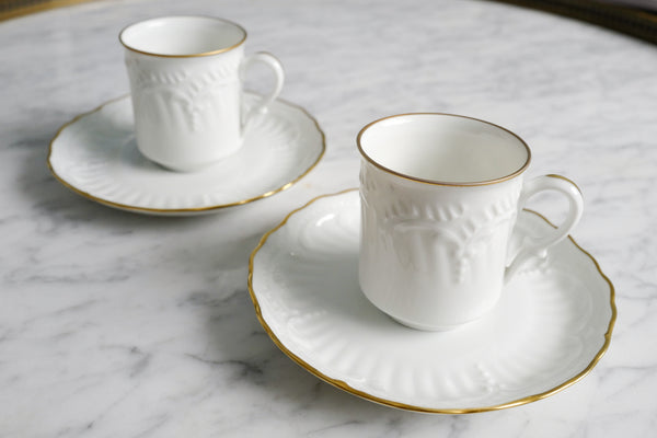 Blanche Coffee Cup & Saucer