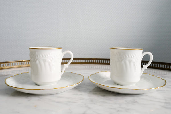 Blanche Coffee Cup & Saucer