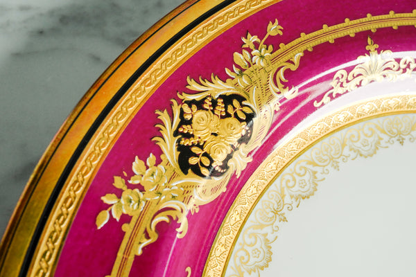 Magenta Double Gold Plate
